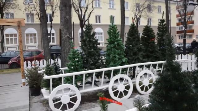 Новогодние ярмарки в Бресте перед 2022 годом смотреть онлайн