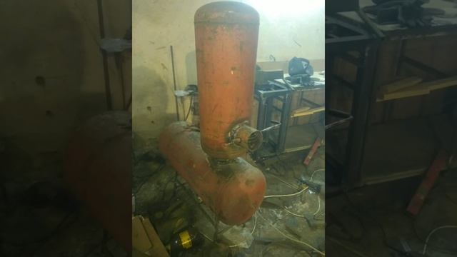 Супер печь для гаража своими руками смотреть онлайн