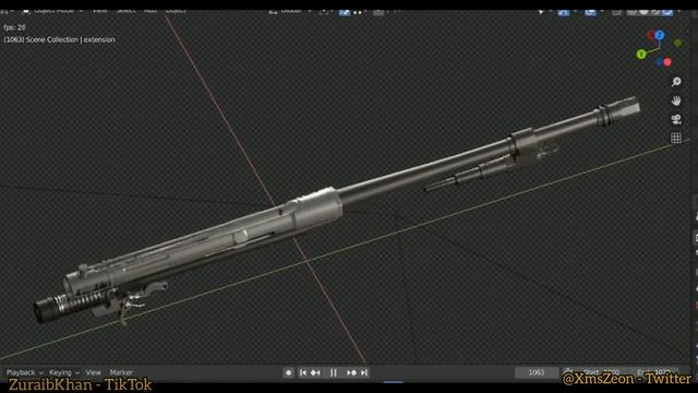 Sig Sauer NGSW MG 338 MG 6.8 disassembly 3D animation смотреть онлайн