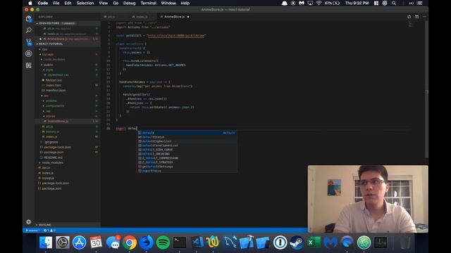 Anime App React Tutorial - Create a Flux Store (Step 8) смотреть онлайн