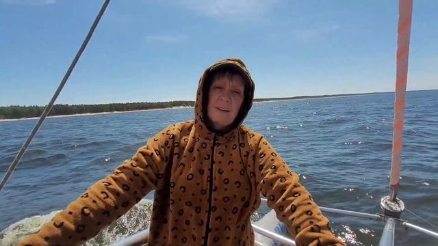 2023 год, 24 июня выход в море на катамаране. смотреть онлайн