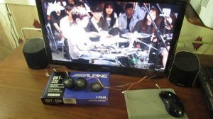 Твиттеры DDT-S30 тест барабанной установки (срез от 8кГц)