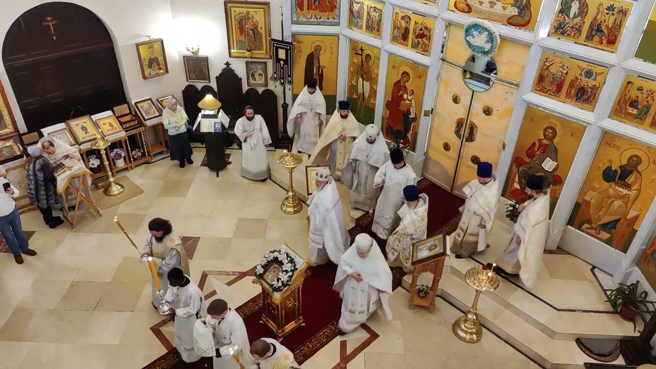 20.01.2024 Собор Иоанна Предтечи. Архиерейская Литургия. смотреть онлайн