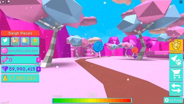??*ALL* LOCATIONS FOR SANTA'S SLEIGH PARTS IN BUBBLE GUM SIMULATOR CHRISTMAS EVENT!!? | ROBLOX? смотреть онлайн