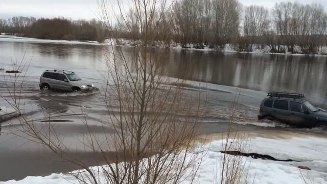 Шевроле нива через реку смотреть онлайн