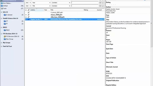 Importing PDFs into EndNote from your computer смотреть онлайн