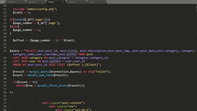 055. Live News Project ➤ 17 Show Author Wise Posts ⚡ PHP Bangla Tutorial ⚡ Nirob Hasan смотреть онлайн