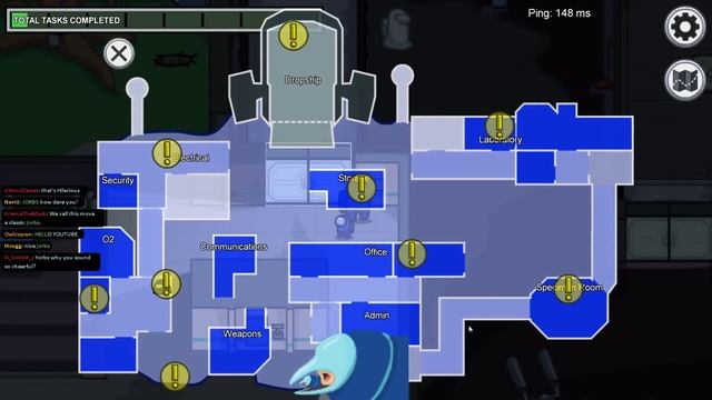 No Buttons Allowed! | Among Us смотреть онлайн