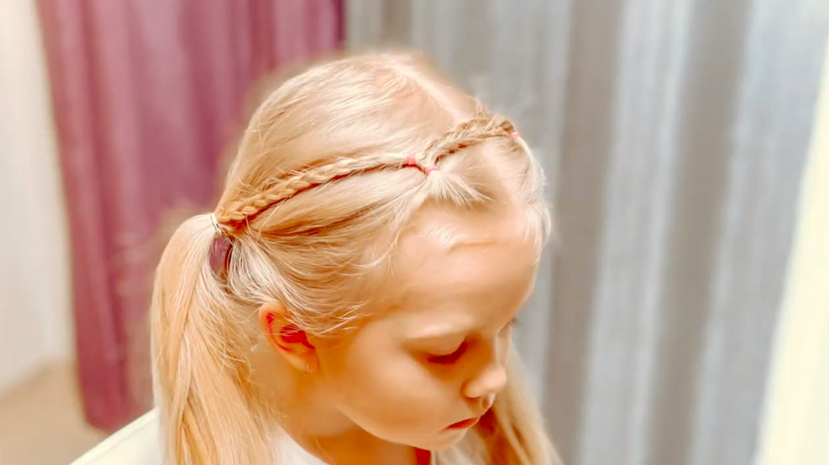 Прическа за 5 минут на длинные волосы Простая прическа смотреть онлайн