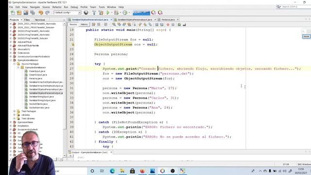En 5 minutos... (más o menos) Serializar objetos de una clase escrita por nosotros en Java смотреть онлайн