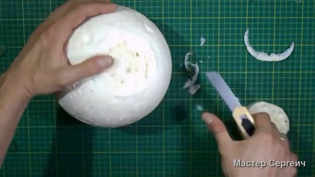 Шары своими руками из монтажной пены. Шары для топиария смотреть онлайн