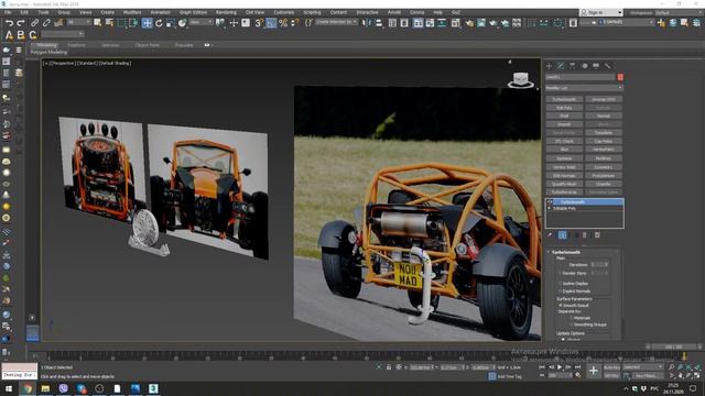 3ds max багги моделинг texture modelig render смотреть онлайн