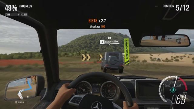 Forza Horizon 3 Mercedes Benz G65 AMG 2013 @ Silver Sands Cross Country смотреть онлайн