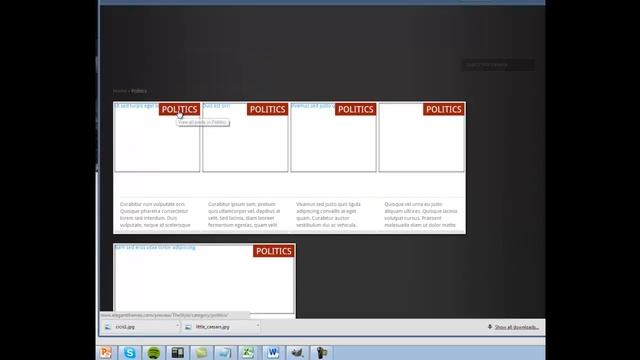 Wordpress Design Examples - Magazine - News Themes смотреть онлайн
