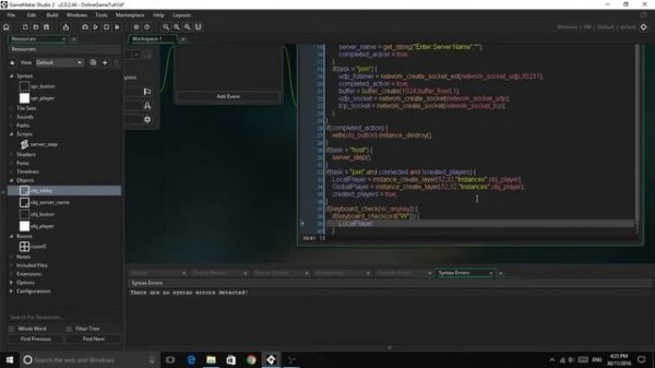 GameMaker: Studio 2 Networking Game Tutorial: Part 1