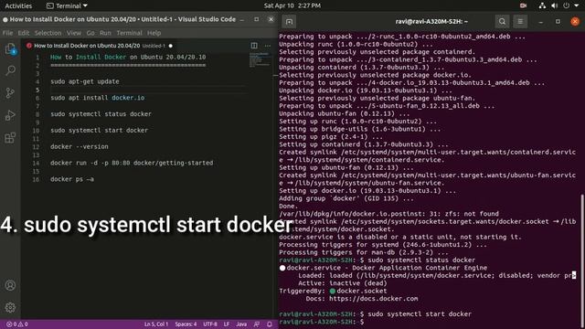 How to Install docker on Ubuntu 20.10 || 20.04||18.04 [2021 Easily] смотреть онлайн