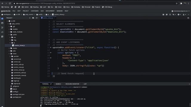 Full Stack Web Developer Course: 15_6 - YelpClone Ratings: Send Upvote Requests смотреть онлайн