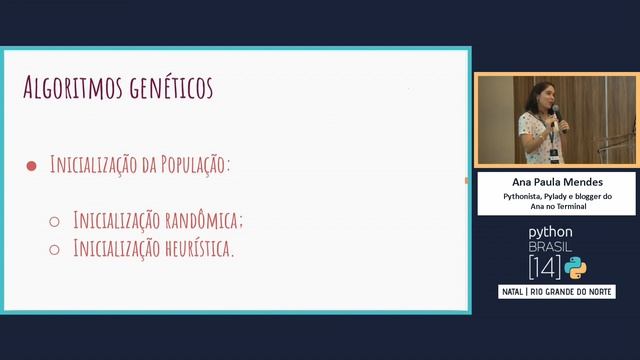 Algoritmo Genético com Python - Ana Paula Mendes [PyBR14] смотреть онлайн