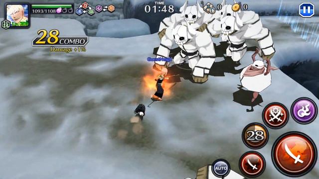 BLEACH Brave Souls (PC) Ikkaku Gameplay смотреть онлайн