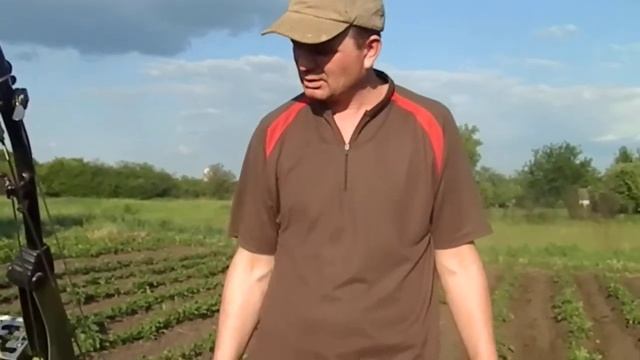 Окучивание картофеля. смотреть онлайн