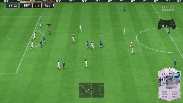 Зинедин Зидан 99 (Cover Star Zinedine Zidane 99) ОБЗОР игрока ФИФА 23