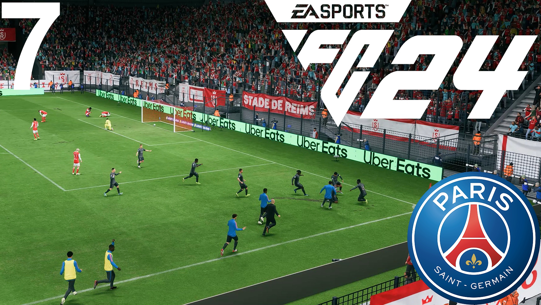 FC 24 КАРЬЕРА ЗА ПСЖ #7 - БЕЗУМНАЯ ПЕРЕСТРЕЛКА С РЕЙМСОМ и ПЕНТА-ТРИК ОПЕНДЫ!!!