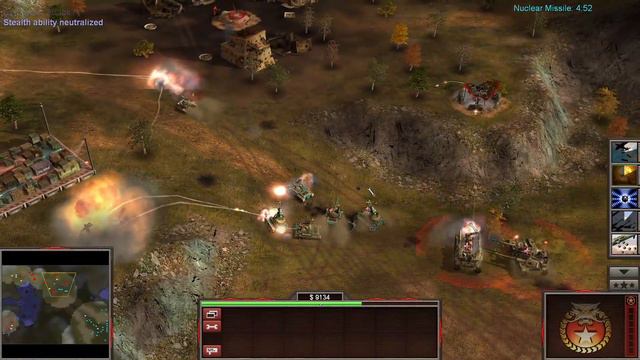 Tank General Challenge 5 (VS Stealth). Hard Difficulty. Command and Conquer Generals: Zero Hour. смотреть онлайн