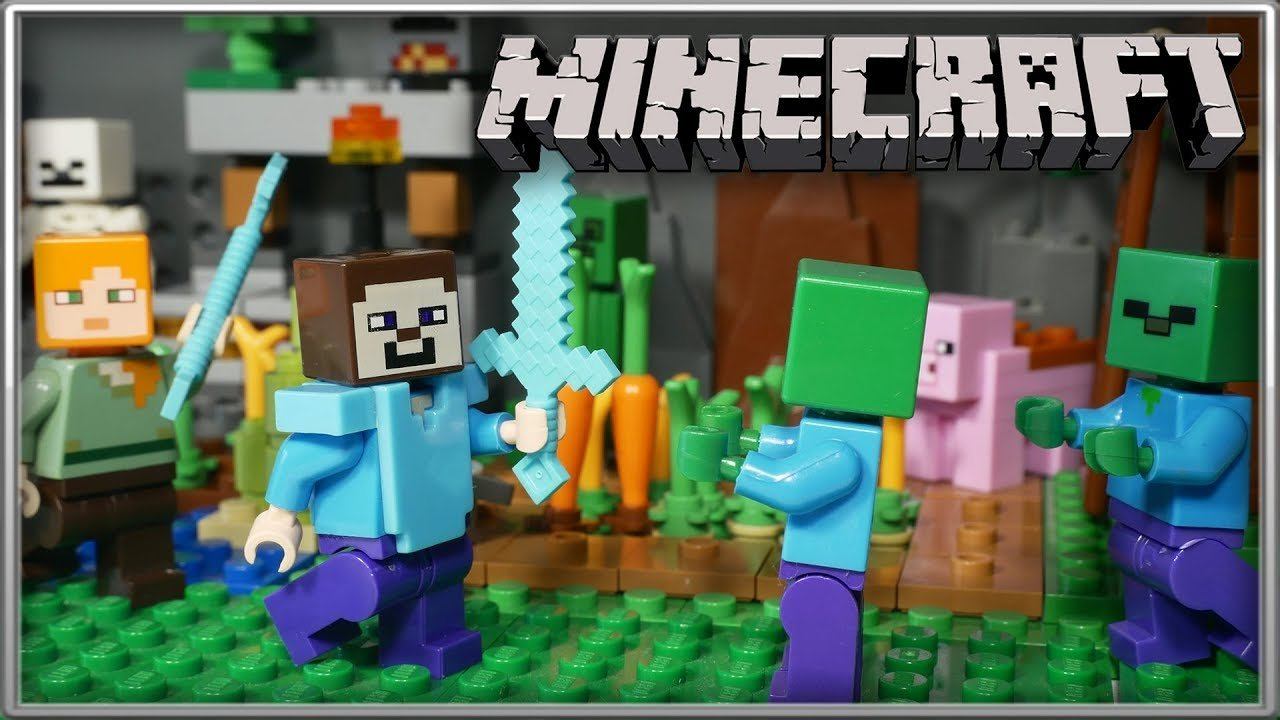 Подготовка к мультфильму Minecraft / LEGO Minecraft смотреть онлайн