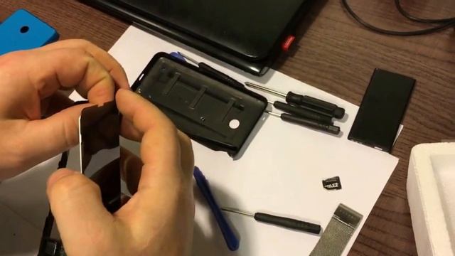 Замена тачскрина на Nokia Lumia смотреть онлайн