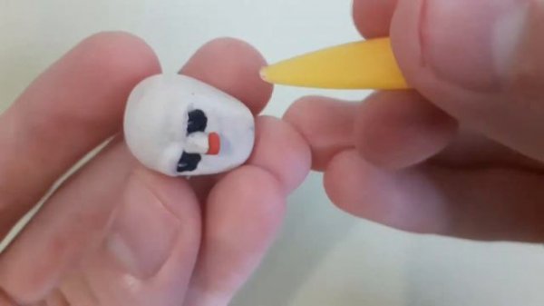 Клоун Рональд Макдональд из пластилина