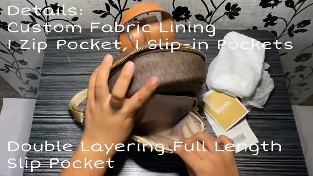Michael Kors  ERIN SMALL CONVERTIBLE BACKPACK | MK Signature Brown? | Unbox With Mee | PH Review