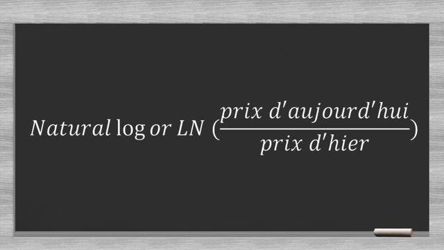 Comment calculer les variations de prix en pourcentage avec des logarithmes naturels ou népériens смотреть онлайн