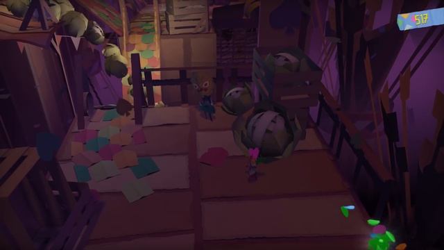 Tearaway Unfolded - Прохождение Pt6 - Амбар