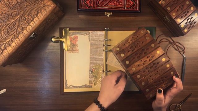 ASMR Collage Scrapbooking Journaling Relaxing Sounds Of Paper Decorating Vintage Journal