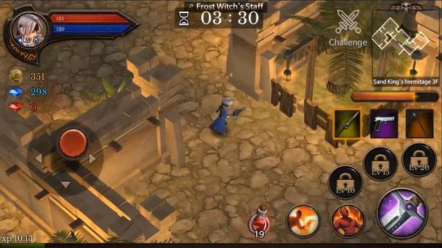 Dungeon Chronicle Gameplay Первый взгляд Обзор Летсплей (Android,iOS,APK) смотреть онлайн