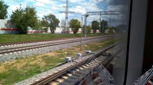 Поездка по МЦК на ЭС2Г-084 "Ласточка"!