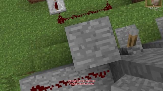 MineCraft: Туториалы. Двойной поршень. смотреть онлайн