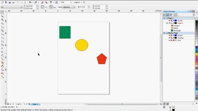 общие принципы работы в Corel смотреть онлайн