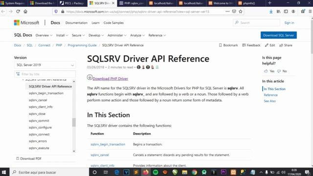 HOW TO CONNECT XAMPP (PHP) with SQL Server 2019 | [SOLVED] 2020 смотреть онлайн