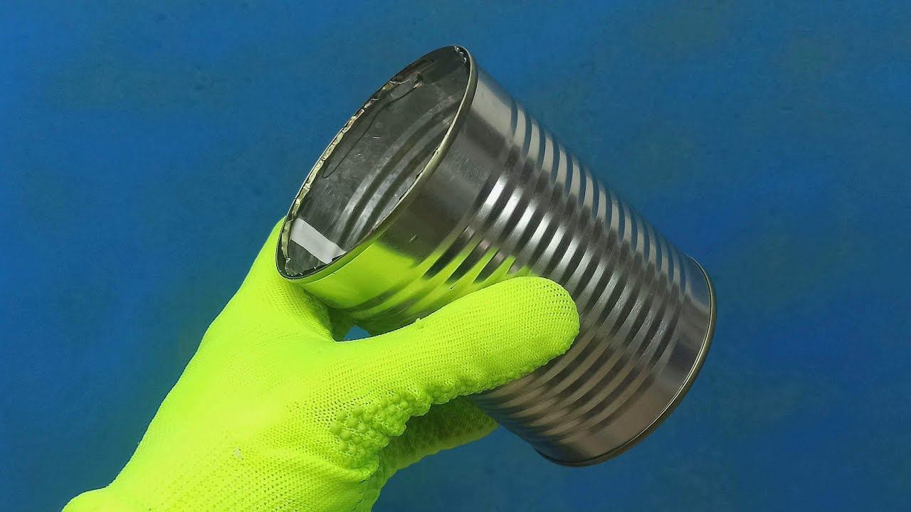 Я сам в это не верил! Блестящая идея за 3 минуты из консервной банки! смотреть онлайн