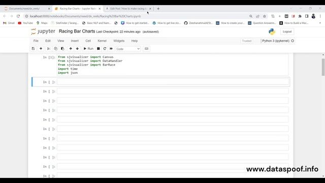 How to make Racing bar charts in Python смотреть онлайн
