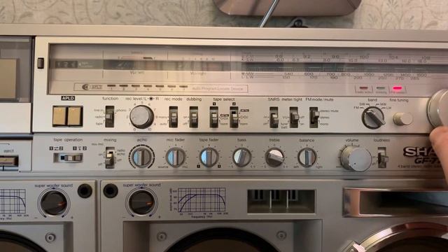 Sharp GF-777 H, кассета, радио