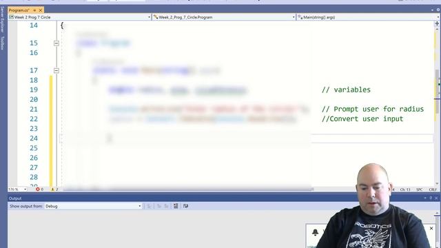 ERT207 Week 2 Prog 7 Circle смотреть онлайн