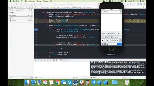 Приложение «Погода» для iOS за 1 час смотреть онлайн