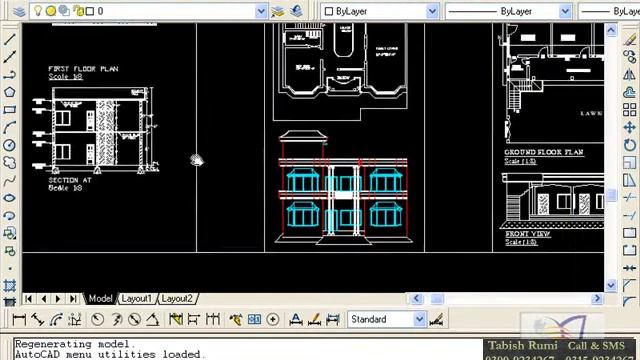 How to Draw Building Elevation in AutoCAD || Front Elevation смотреть онлайн