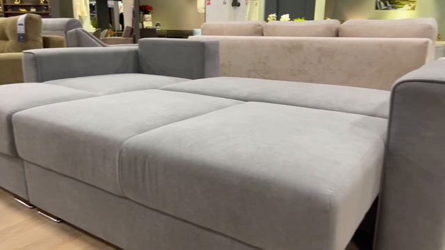 Угловой диван в стиле ЛОФТ "Атлант 2 ДУ" смотреть онлайн