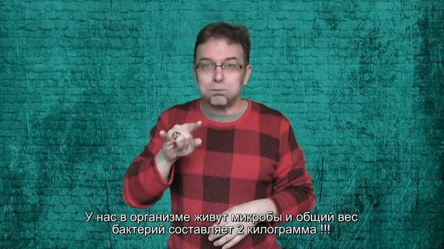 Сколько микробов в человеке? смотреть онлайн