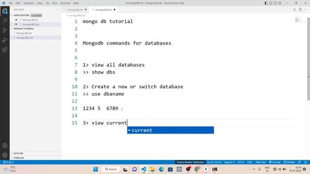 mongo db tutorial ? смотреть онлайн