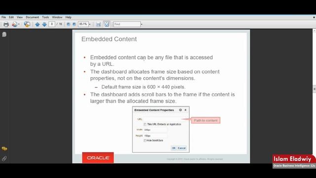 28 OBIEE 12c - Chapter 11 Configuring Oracle Business Intelligence Dashboards смотреть онлайн