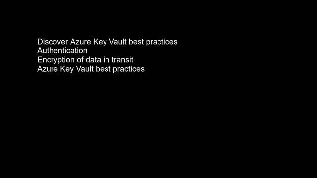 Azure Developer Associate (AZ-204) ||25|| Implement Azure Key Vault смотреть онлайн